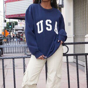 Brandy Melville John Galt Erica USA Crew Neck Sweatshirt Brand new with tags NWT